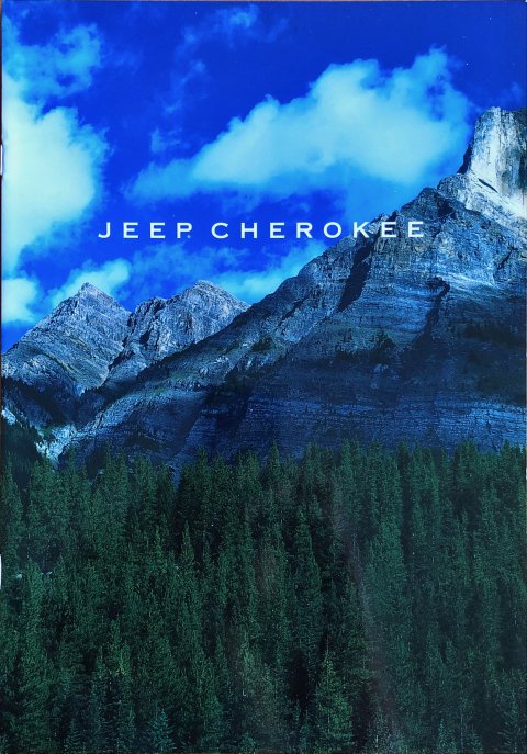 Jeep Cherokee nr. H0417N23, - A4, 12, NL year - folder brochure