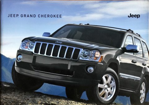 Jeep Grand Cherokee nr. 6C1GCBL960, 2005-12 A4, 32, BE-NL year 2005 folder brochure