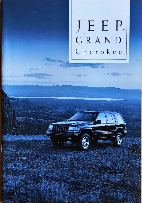 Jeep Grand Cherokee nr. -, - A4, 20, NL year - folder brochure