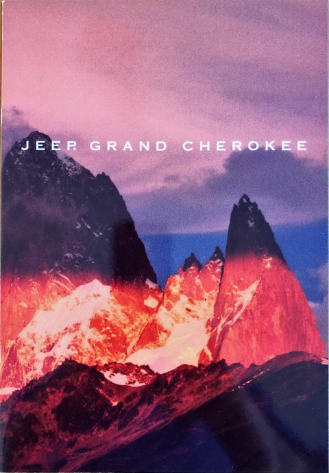 Jeep Grand Cherokee nr. H0417N24, jaren 90 A4, 20, NL year jaren 90 folder brochure