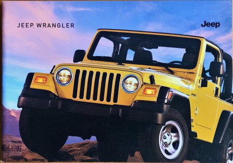 Jeep Wrangler nr. 6C1WRBL910, 2005-10 A4, 22, BE-NL year 2005 folder brochure