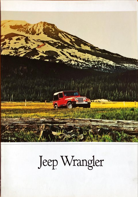 Jeep Wrangler nr. -, - A4, 8, NL year - folder brochure
