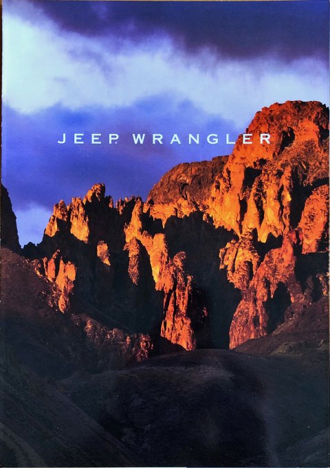 Jeep Wrangler nr. H0417N22, - A4, 6, NL year - folder brochure