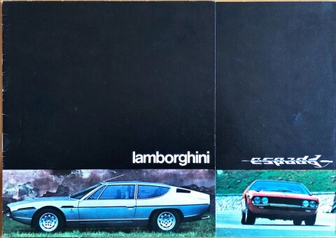 Lamborghini Espada 400 GT nr.  , 1976 02 A4, 10, 4 talig year 1976 folder brochure