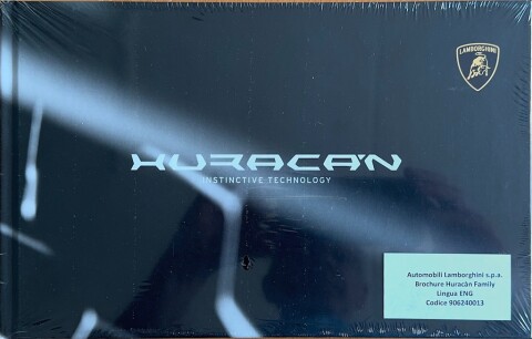 Lamborghini Huracan nr. 906240013, 2016 03 18,5 x 29,5 (boek), 98, EN year 2016 folder brochure