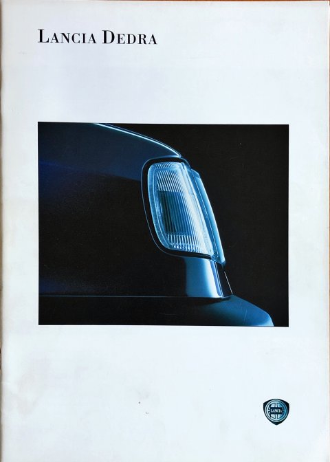 Lancia Dedra nr. -, jaren 90 A4, 38, NL year jaren 90 folder brochure