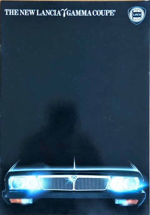 Lancia Gamma Coupe nr. 88799144, jaren 80 A4, 16, EN year jaren 80 folder brochure