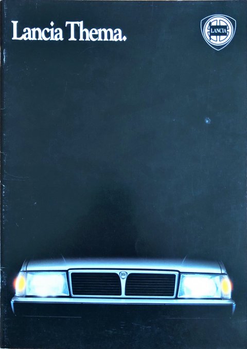 Lancia Thema nr. -, jaren 80 A4, 16, NL year jaren 80 folder brochure (a)