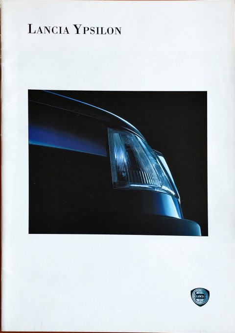 Lancia Ypsilon nr. -, jaren 90 A4, 24, NL year jaren 90 folder brochure
