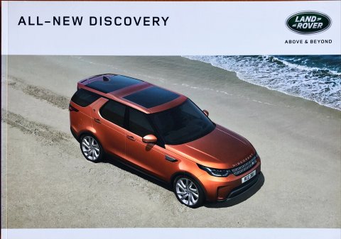Land Rover Discovery nr. 1L4621710CCSBBENL01P, 2016 21,0 x 29,5, 126, NL year 2016 folder brochure