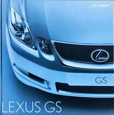 Lexus GS nr. M9705-GS001-FR, 2005-02 30 x 30 (boek), 124, FR year 2005 folder brochure