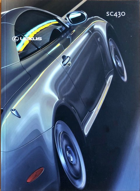 Lexus SC430 nr. F0000-44020, 2002-01 19,0 x 26,0, 66, NL year 2002 folder brochure