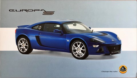 Lotus Europa S nr. -, 2006 17,0 x 29,5, 4, EN year 2006 folder brochure