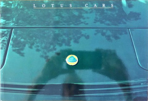 Lotus Modellen (Esprit) nr. -, ongeveer 1990 A4, 20, EN year ongeveer 1990 folder brochure