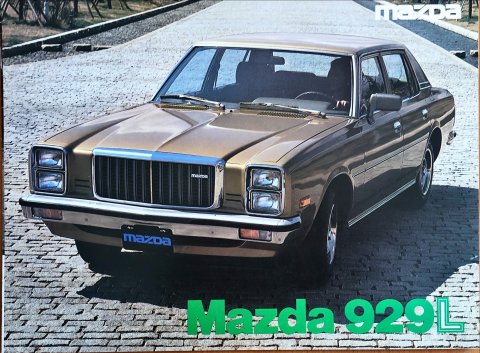 Mazda 929 L nr. -, 1978-08 21,5 x 28,0, 12, NL, € 2,5,= year 1978 folder brochure