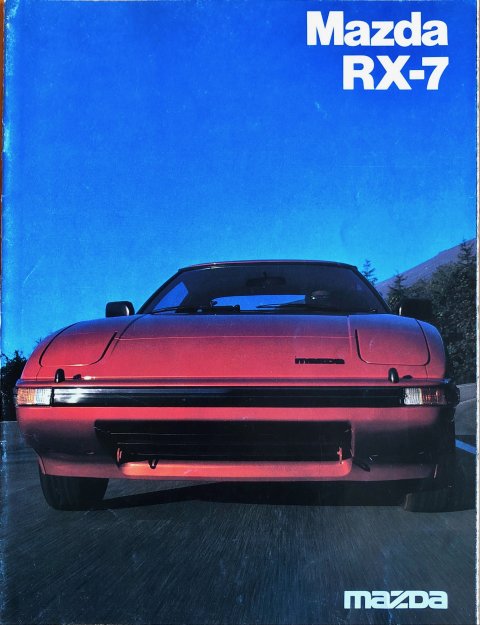 Mazda RX-7 nr. -, 1981-01 21,5 x 28,0, 14, NL, € 10,= year 1981 folder brochure