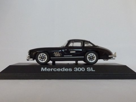 Mercedes 300 SL Coupe, 1955-1957, zwart, Schuco, 02453