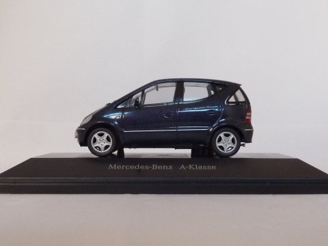 Mercedes A 5-deurs (W168), 2001-2004, blauw, Herpa, B6 696 1926