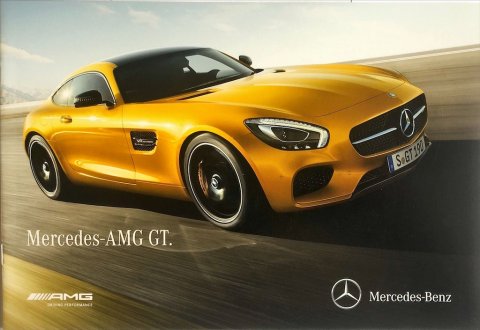 Mercedes AMG GT nr. 2065-07-00, 2014-10 19,3 x 28,4, 16, NL 2014 folder brochure