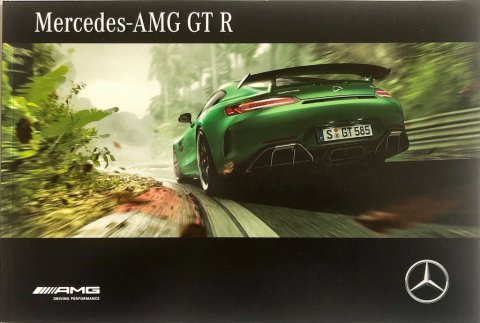 Mercedes AMG GT R nr. 2069-07-00, 2017-03 19,3 x 28,4, 40, NL 2017 folder brochure