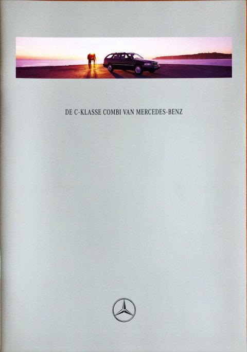 Mercedes C combi W202 nr. 0201-07-00, 1996-04 A4, 30, NL year 1996 folder brochure