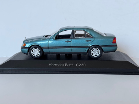 Mercedes C (W202), 1993 1997, blauw, Minichamps, B6 600 5705 B66005705 website