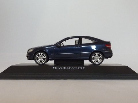 Mercedes CLC, 2008-2011, blauw, Schuco, 07242 