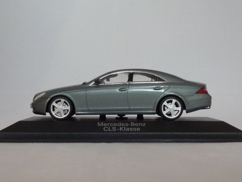 Mercedes CLS, 2004-2011, grijs, Minichamps, B6 696 1991 