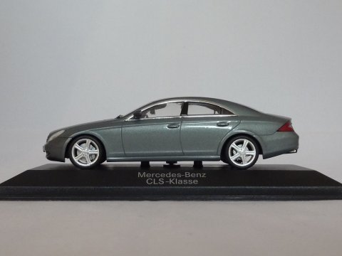 Mercedes CLS, 2004-2011, grijs, Minichamps, B6 696 1991