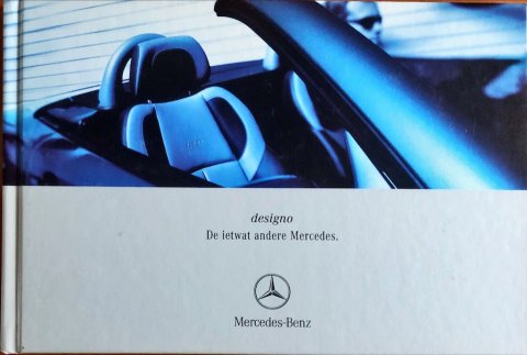 Mercedes Designo 6222-07-02, 2001-04 17,0 x 25,0 (boek), NL 2001 folder brochure