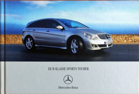 Mercedes R nr. 1003-07-00, 2005-12 17,0 x 25,0 (boek), 90, NL year 2005 folder brochure
