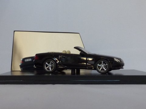 Mercedes SL 500 (R230), 2001-2012, zwart, Norev, 351102