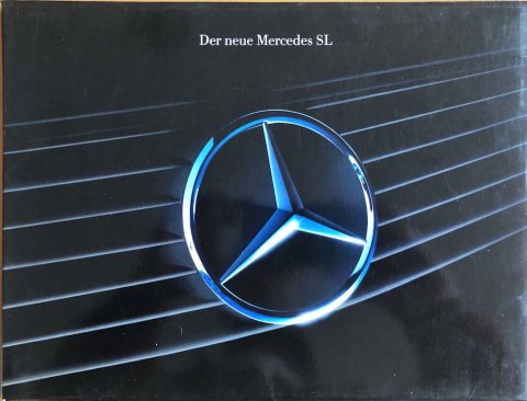 Mercedes SL R129 nr. 0806-00-01, 1989-09 24,5 x 32,5, 44, DE year 1989 folder brochure