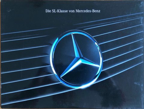 Mercedes SL R129 nr. 0806-00-10, 1994-06 24,5 x 32,5, 44, DE year 1994 folder brochure