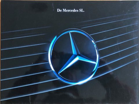 Mercedes SL R129 nr. 0806-07-06, 1992-02 24,5 x 32,5, 44, NL year 1992 folder brochure