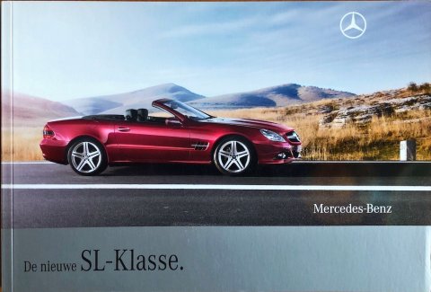 Mercedes SL R230 nr. 0815-07-01, 2008-12 17,0 x 25,0, 106, NL 2008 folder brochure