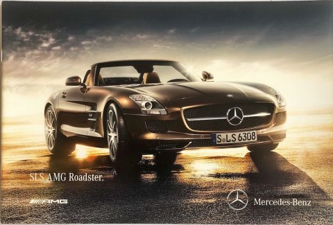 Mercedes SLS AMG 2064-00-00 Roadster 2011-06 DE 2011 folder brochure
