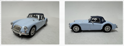 MG A 1600 Mk I, 1955 1962 Corgi