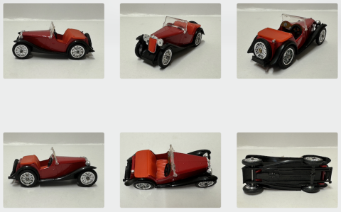 MG P.B. Midget, 1935, Spot on by Triang nr 279