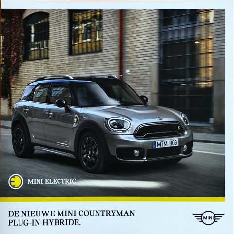 Mini Mini Countryman Plug-in Hybride nr. 511 060 439 65 11 2016, 2016 21,0 x 21,0, 8, NL year 2016 folder brochure
