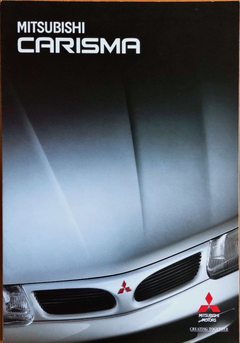 Mitsubishi Carisma nr. FF000150, 1995-01 NL 1995 folder brochure