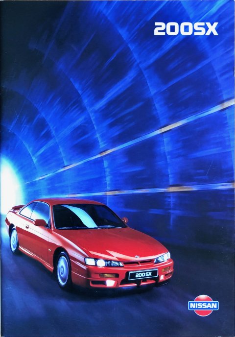 Nissan 200 SX nr. -, 1996-09 A4, 32, EN, € 5,= year 1996 folder brochure