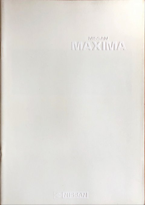 Nissan Maxima nr. -, 1989 A4, 26, NL year 1989 folder brochure