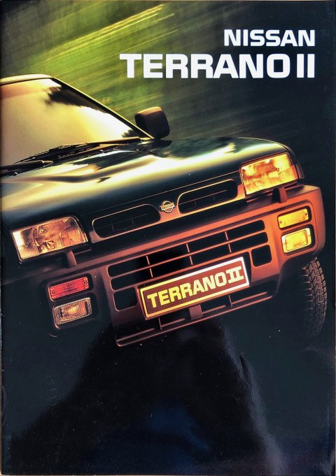Nissan Terrano II nr. 703903, 1993 A4, 36, NL, € 1,= year 1993 folder brochure