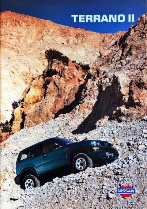 Nissan Terrano II nr. 706951, 1996 A4, 34, NL year 1996 folder brochure