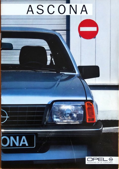 Opel Ascona nr. -, 1985-10 A4, 32, NL year 1985 folder brochure