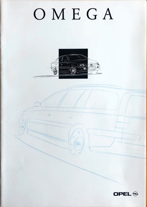 Opel Omega nr. -, 1998-08 A4, 44, NL year 1998 folder brochure