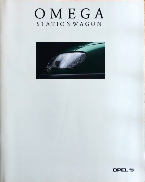 Opel Omega stationwagon nr. -, 1994-09 24,0 x 30,0, 50, NL year 1994 folder brochure
