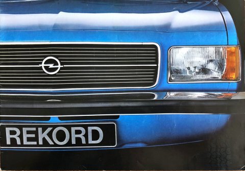 Opel Rekord nr. -, 1977-01 A4, 20, NL year 1977 folder brochure
