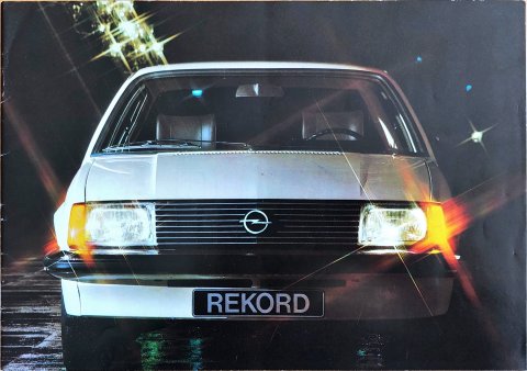 Opel Rekord nr. -, 1978-10 A4, 24, NL year 1978 folder brochure